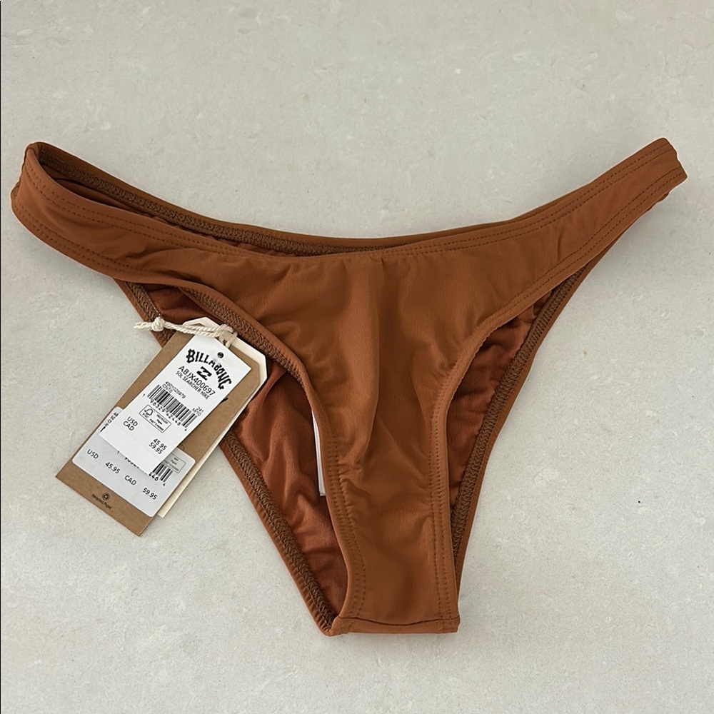 Billabong Tan Cheeky Bikini Bottom Sol Searcher Hike Bikini Bottom M 10 brown